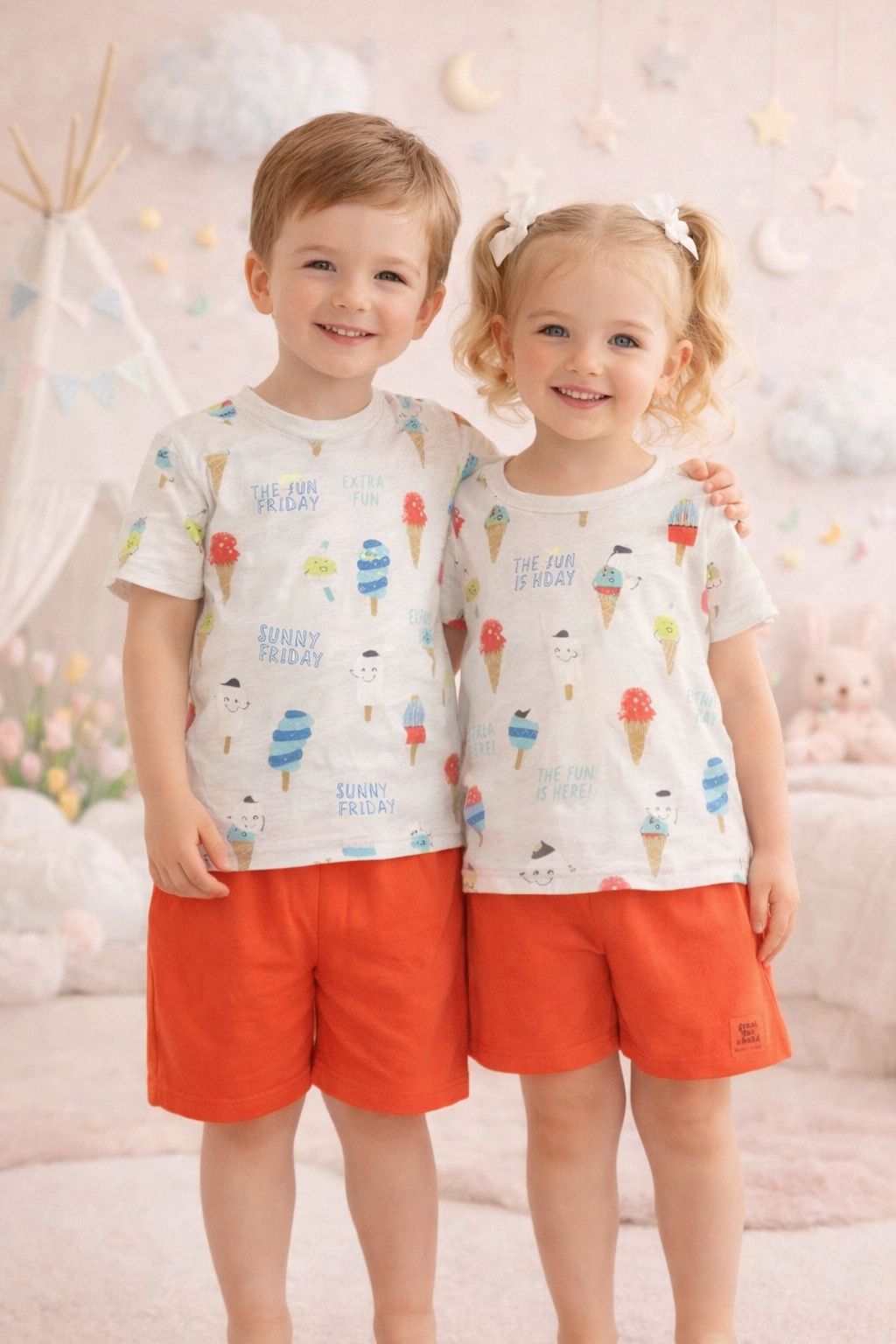 Sunny Scoop T-Shirt & Short