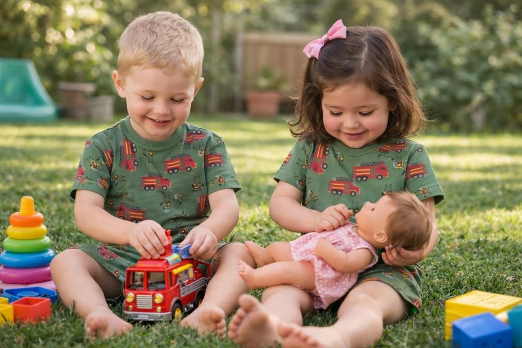 Fire Truck T-Shirt & Short