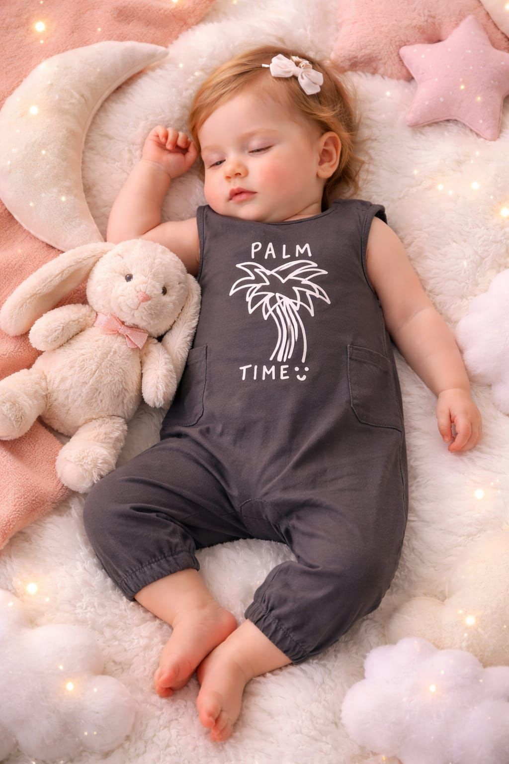 Palm Sleeveless Romper